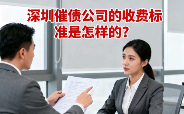 深圳催債公司的收費標準是怎樣的